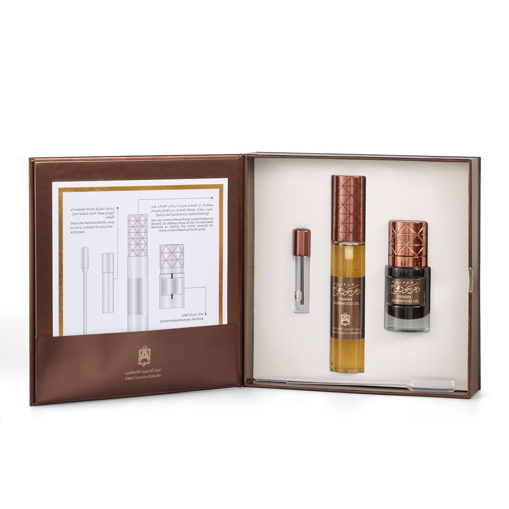 香水(男性用) Fawah Agarwood Oil 20ml Oud Collection Fawah Agarwood Oil 12 ML + 30 ML – Abdul Samad Al Qurashi