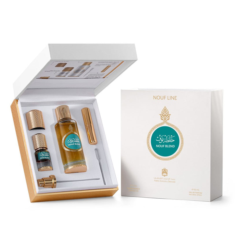 Nouf Blend 3ML + 50ML – Abdul Samad Al Qurashi | USA Store