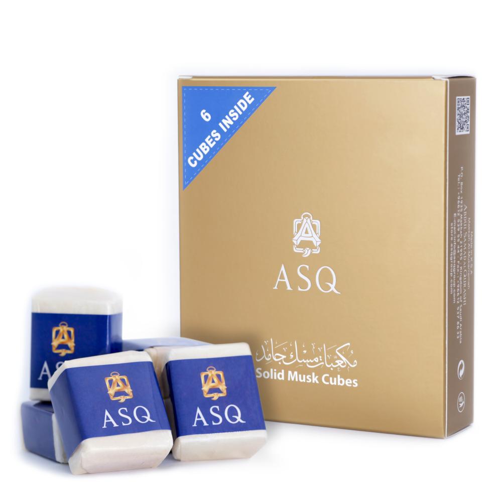 ASQ Solid Musk - 6 Cubes Box – Abdul Samad Al Qurashi | USA Store